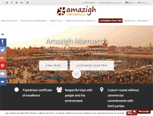 Tablet Screenshot of amazighmarruecos.com